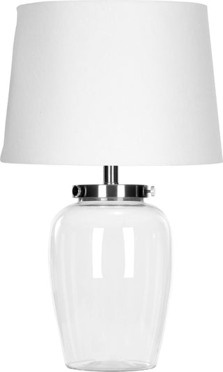 Safavieh Evan Fillable Glass 225-Inch H Clear Table Lamp Main