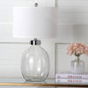 Safavieh Neville 26-Inch H Clear Glass Table Lamp 