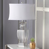Safavieh Wendy 28-Inch H Glass Table Lamp Clear 