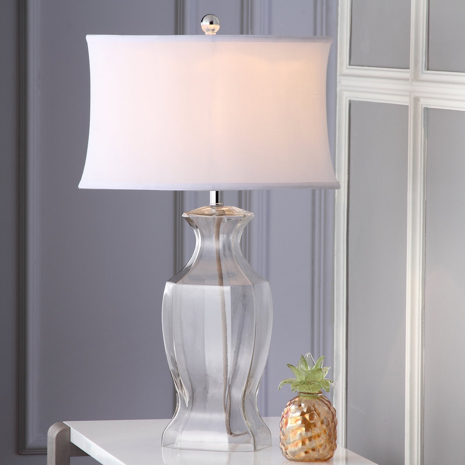 Safavieh Wendy 28-Inch H Glass Table Lamp Clear main image