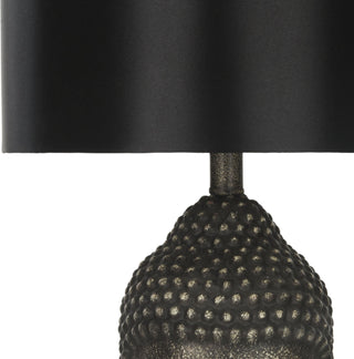 Safavieh Golden 25-Inch H Buddha Table Lamp Black/Grey 