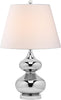 Safavieh Eva 24-Inch H Double Gourd Glass Lamp Silver Mirror main image