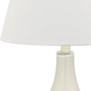 Safavieh Amy 24-Inch H Gourd Glass Lamp White 