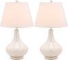 Safavieh Amy 24-Inch H Gourd Glass Lamp Pearl main image