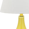 Safavieh Amy 24-Inch H Gourd Glass Lamp Yellow 