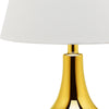 Safavieh Amy 24-Inch H Gourd Glass Lamp Gold 