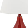 Safavieh Cybil 26-Inch H Double Gourd Lamp Red 