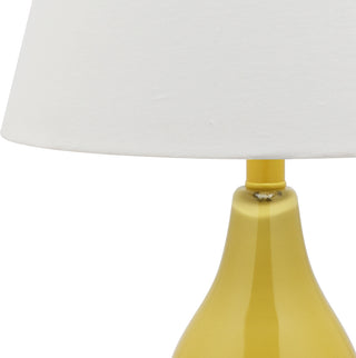 Safavieh Cybil 26-Inch H Double Gourd Lamp Yellow 