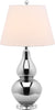Safavieh Cybil 26-Inch H Double Gourd Lamp (SET Of 2) Silver Mirror main image