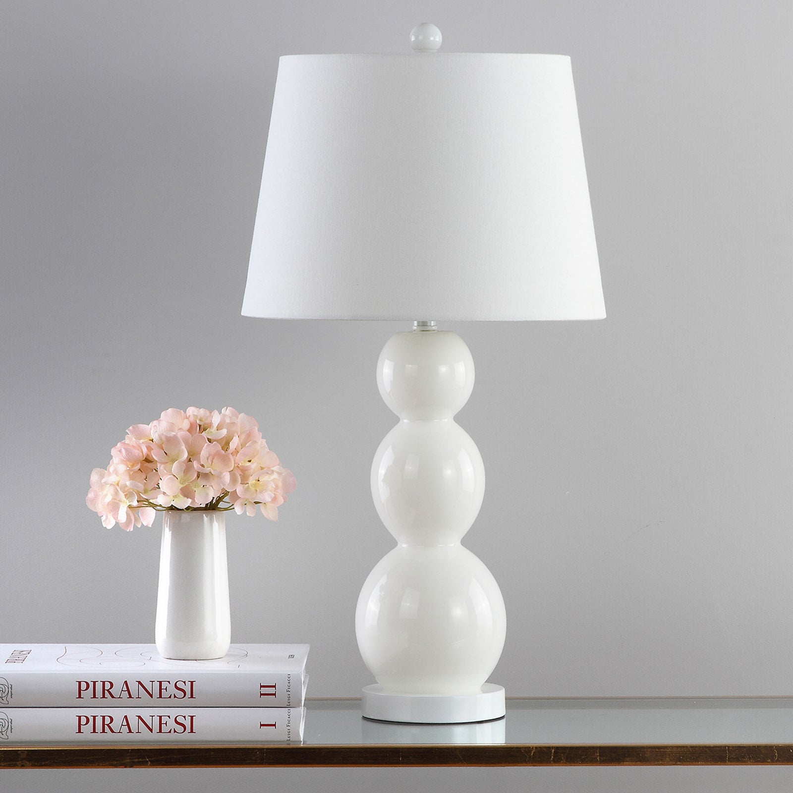 Safavieh Jayne Three Sphere Glass Lamp