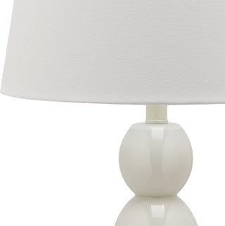 Safavieh Jayne 265-Inch H Three Sphere Glass Lamp White 