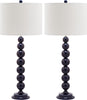 Safavieh Jenna 315-Inch H Stacked Ball Lamp Navy 