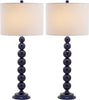 Safavieh Jenna 315-Inch H Stacked Ball Lamp Navy 