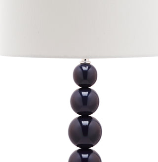 Safavieh Jenna 315-Inch H Stacked Ball Lamp Navy 