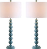 Safavieh Jenna 315-Inch H Stacked Ball Lamp Marine Blue Mirror main image