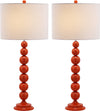 Safavieh Jenna 315-Inch H Stacked Ball Lamp Blood Orange main image