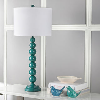 Safavieh Jenna 315-Inch H Stacked Ball Lamp Dark Green 