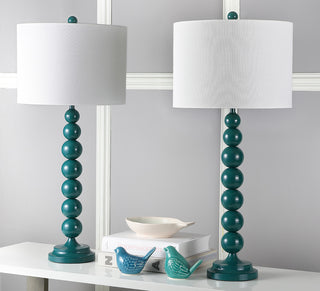 Safavieh Jenna 315-Inch H Stacked Ball Lamp Dark Green 