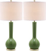 Safavieh Mae 305-Inch H Long Neck Ceramic Table Lamp Green main image