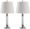 Safavieh Zara 24-Inch H Crystal Table Lamp Clear 