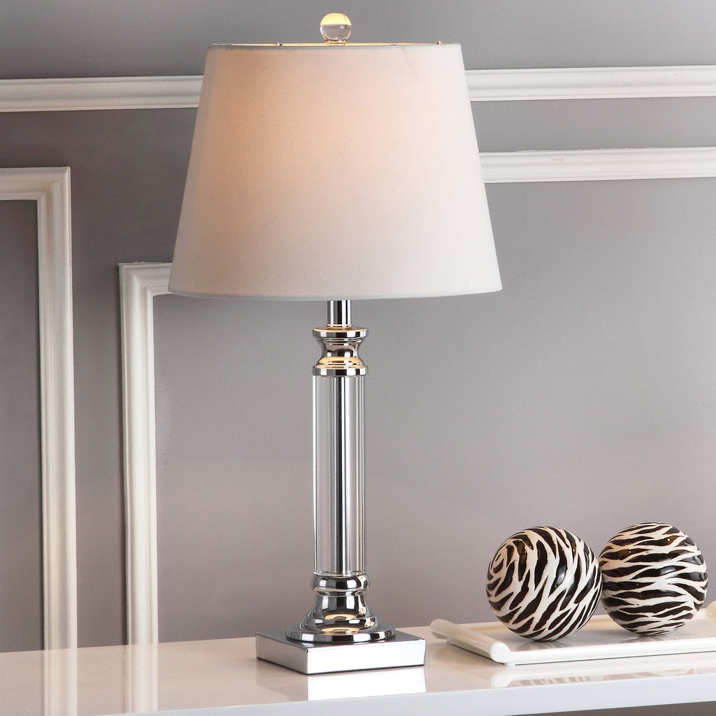 Safavieh Zara 24-Inch H Crystal Table Lamp Clear main image