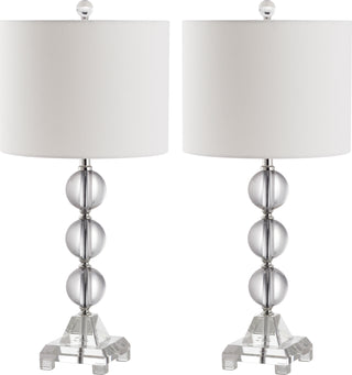 Safavieh Fiona 235-Inch H Crystal Table Lamp Clear Mirror 