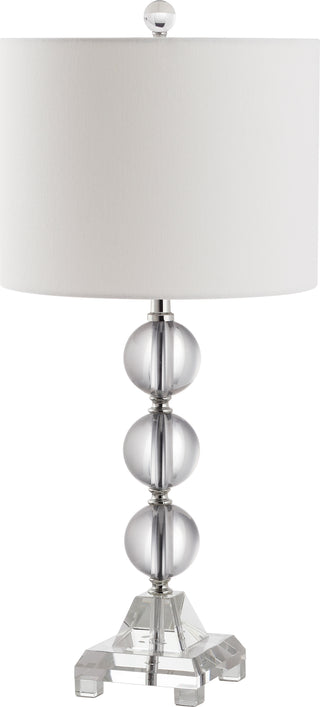 Safavieh Fiona 235-Inch H Crystal Table Lamp Clear Mirror 