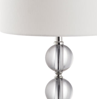 Safavieh Fiona 235-Inch H Crystal Table Lamp Clear Mirror 