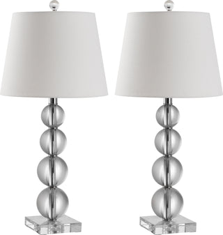 Safavieh Millie 265-Inch H Crystal Ball Table Lamp Clear 