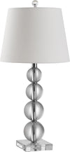 Safavieh Millie 265-Inch H Crystal Ball Table Lamp Clear 