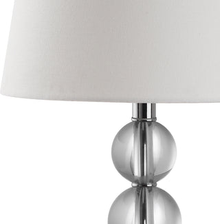 Safavieh Millie 265-Inch H Crystal Ball Table Lamp Clear 