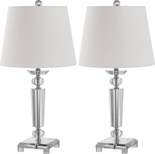 Safavieh Imogene 24-Inch H Crystal Table Lamp Clear 