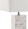 Safavieh Homer 26-Inch H Shell Table Lamp Cream 