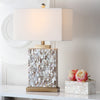Safavieh Tory 245-Inch H Shell Table Lamp Cream  Feature