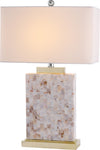 Safavieh Tory 245-Inch H Shell Table Lamp Cream Mirror main image