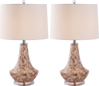 Safavieh Kobe 24-Inch H Shell Table Lamp Cream main image