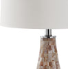Safavieh Kobe 24-Inch H Shell Table Lamp Cream 