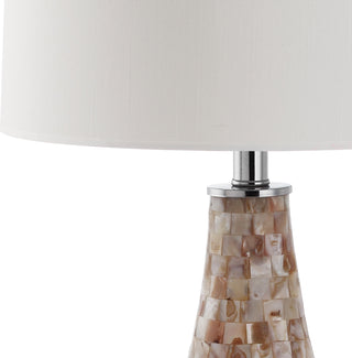 Safavieh Kobe 24-Inch H Shell Table Lamp Cream 