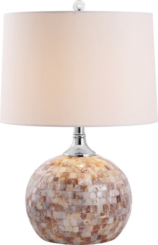 Safavieh Nikki 225-Inch H Shell Table Lamp Cream Mirror main image