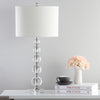 Safavieh Liam 29-Inch H Stacked Crystal Ball Lamp Clear 