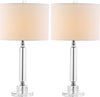 Safavieh Deco 245-Inch H Column Crystal Lamp Clear 