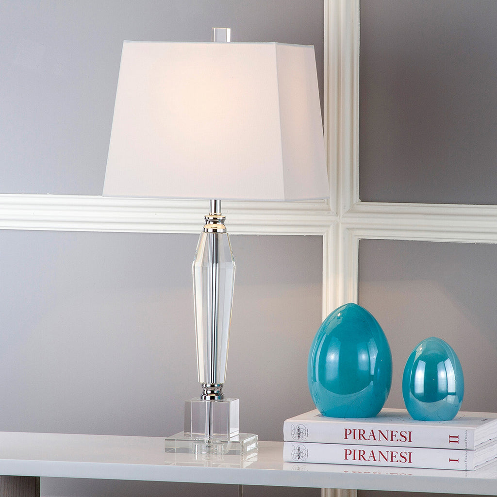 Safavieh Aiden 27-Inch H Faceted Crystal Lamp Clear main image