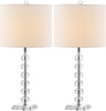 Safavieh Victoria 25-Inch H Crystal Ball Lamp Clear 