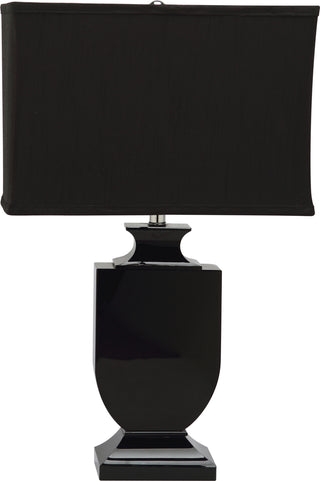 Safavieh Darcy 235-Inch H Black Crystal Urn Lamp Mirror 