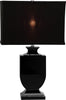 Safavieh Darcy 235-Inch H Black Crystal Urn Lamp Mirror main image