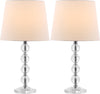 Safavieh Nola 16-Inch H Stacked Crystal Ball Lamp Clear 