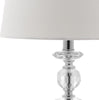 Safavieh Derry 15-Inch H Stacked Crystal Orb Lamp Clear 