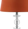 Safavieh Derry 15-Inch H Stacked Crystal Orb Lamp Clear 