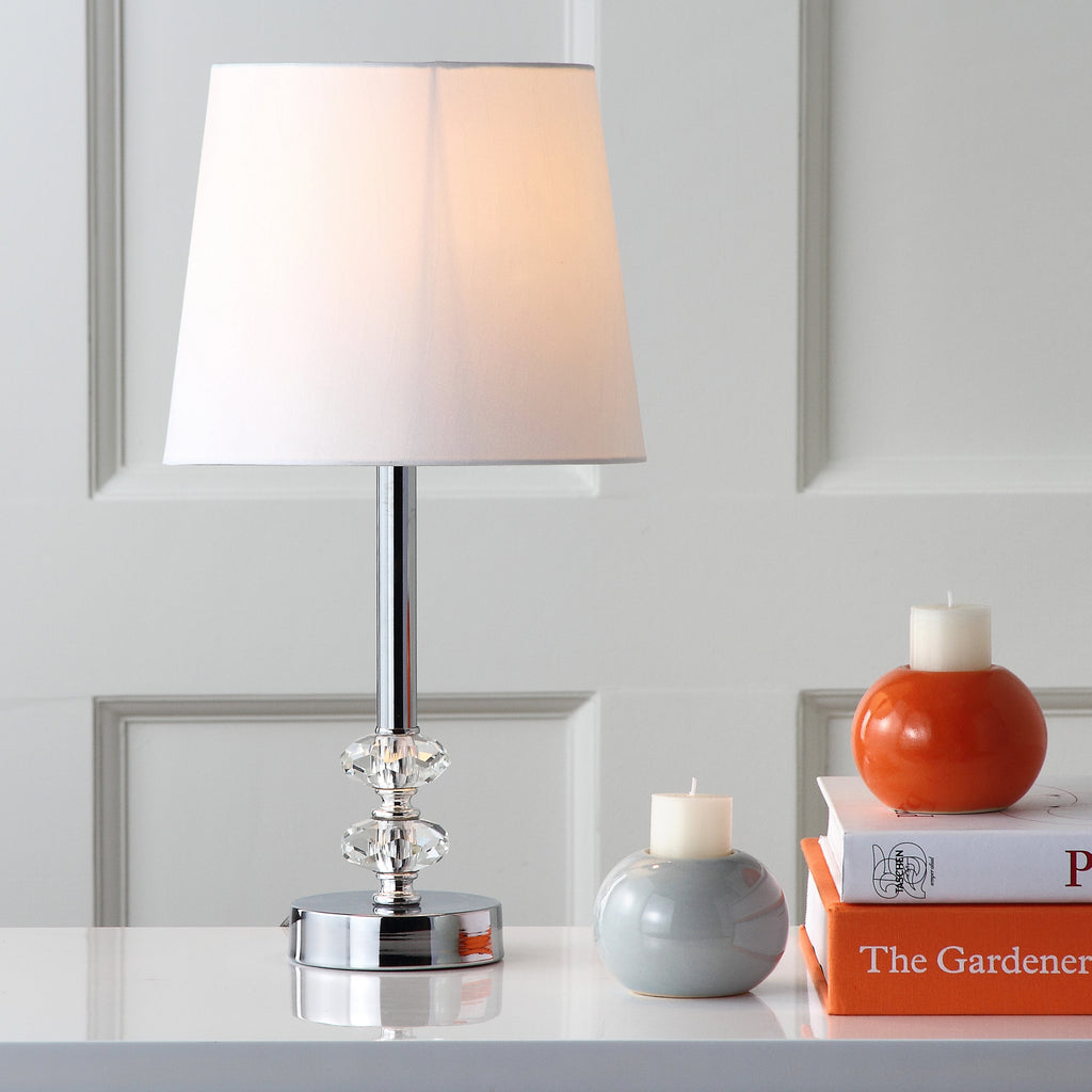 Safavieh Ashford 16-Inch H Crystal Orb Lamp Clear main image