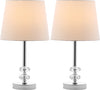 Safavieh Ashford 16-Inch H Crystal Orb Lamp Clear 